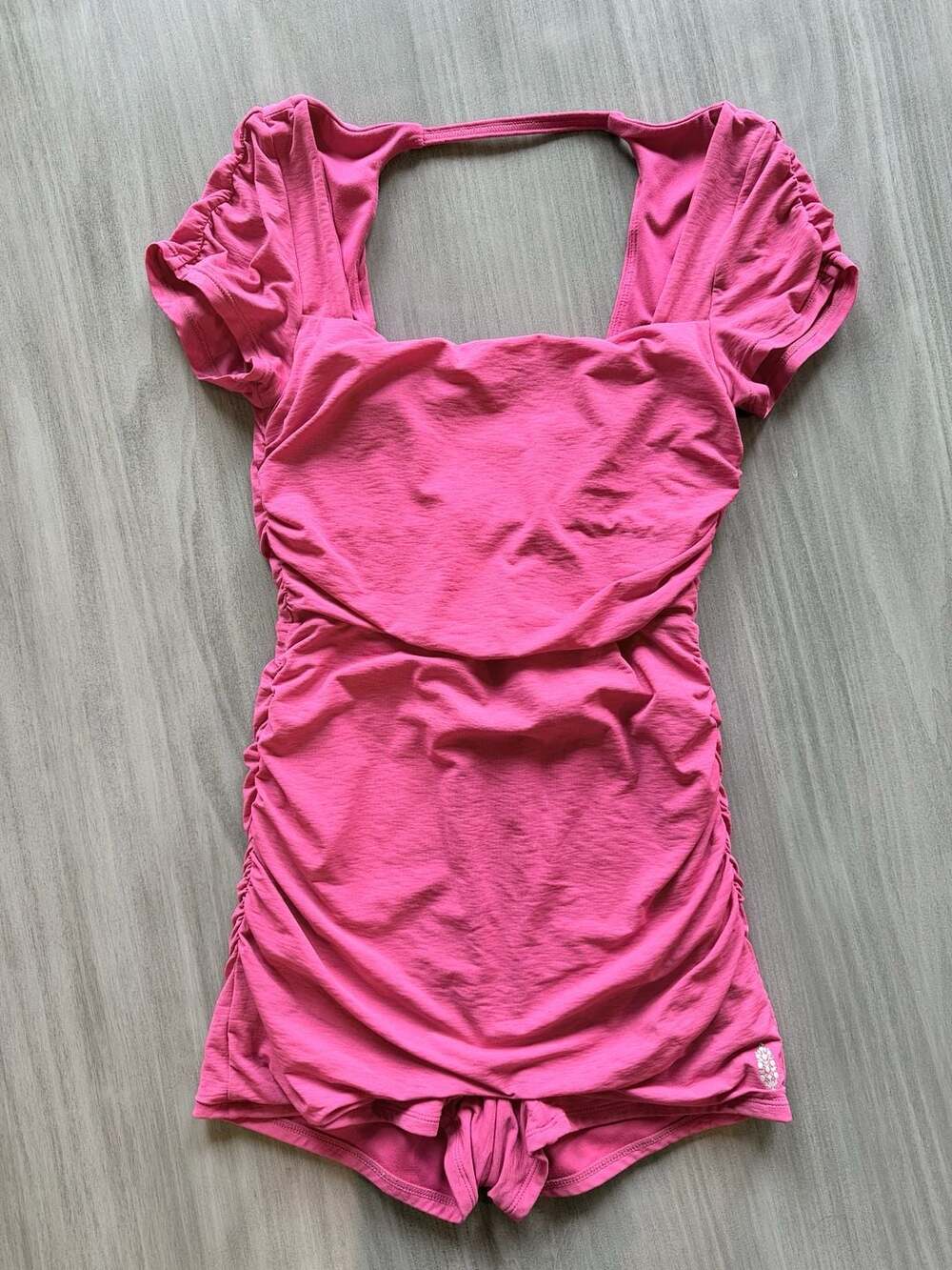 FP Movement by Free People Pirouette Shortsie Romper - Picture 1 of 5